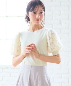 Feroux / フェルゥ ニット・セーター | ブーケスリーブ ニットプルオーバー