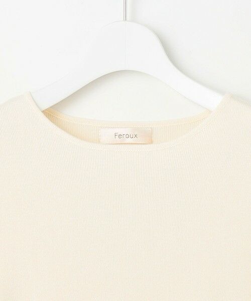 Feroux / フェルゥ ニット・セーター | ブーケスリーブ ニットプルオーバー | 詳細5