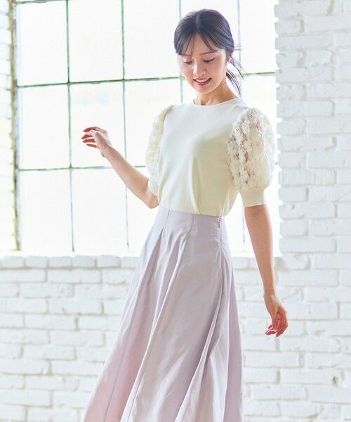 Feroux / フェルゥ ニット・セーター | ブーケスリーブ ニットプルオーバー | 詳細2