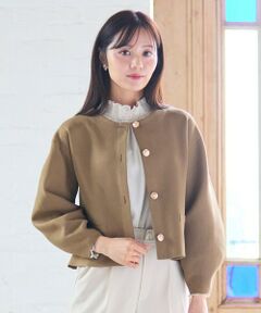 Feroux / フェルゥ カーディガン・ボレロ | トラッドデザイン ニットジャケット