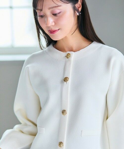 Feroux / フェルゥ カーディガン・ボレロ | トラッドデザイン ニットジャケット | 詳細2