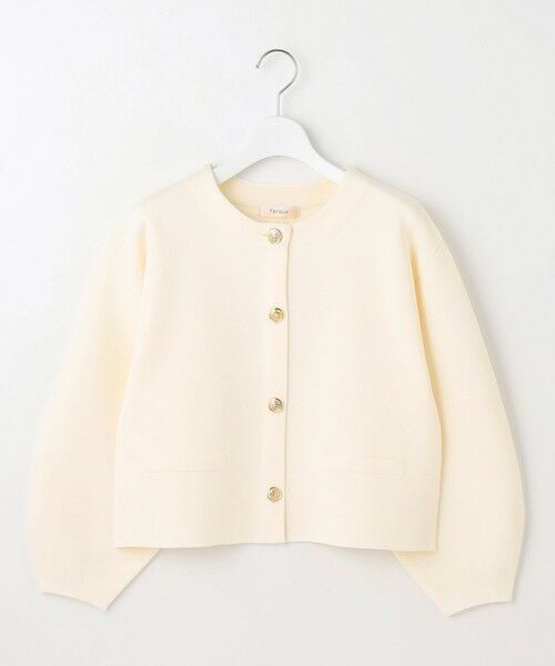 Feroux / フェルゥ カーディガン・ボレロ | トラッドデザイン ニットジャケット | 詳細3