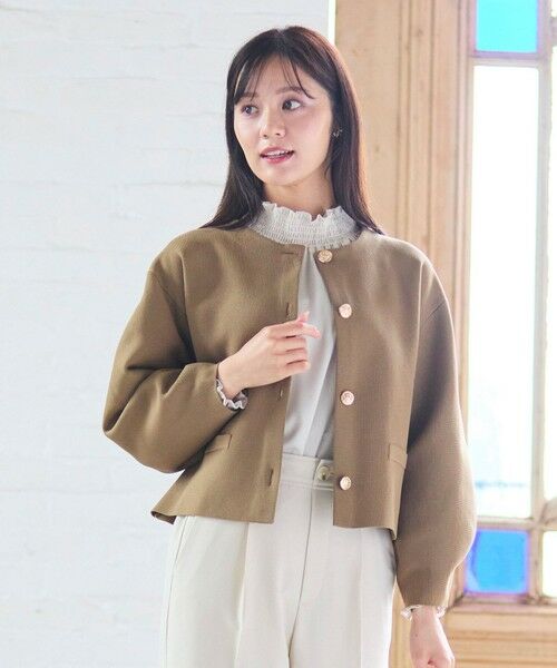 Feroux / フェルゥ カーディガン・ボレロ | トラッドデザイン ニットジャケット | 詳細4