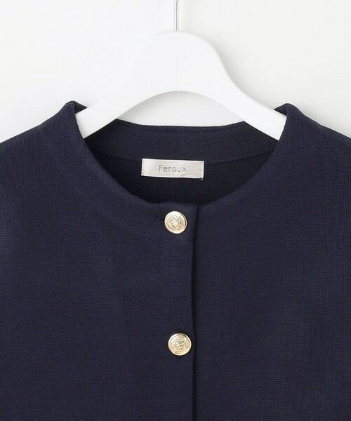 Feroux / フェルゥ カーディガン・ボレロ | トラッドデザイン ニットジャケット | 詳細11