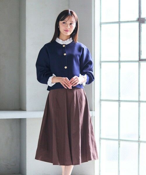 Feroux / フェルゥ カーディガン・ボレロ | トラッドデザイン ニットジャケット | 詳細8