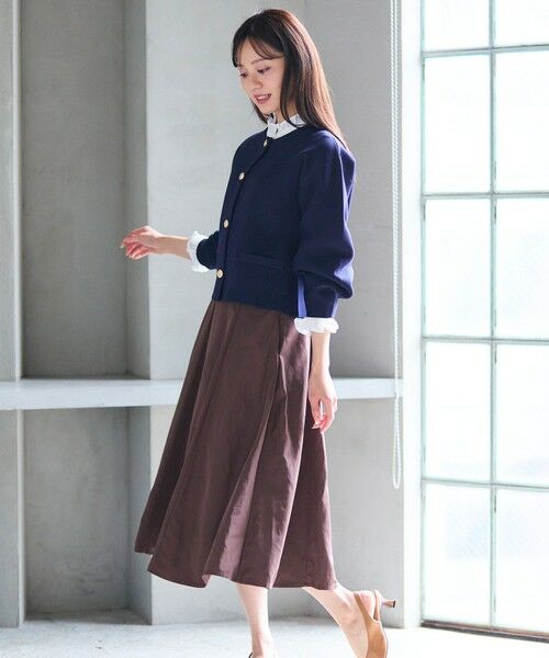 Feroux / フェルゥ カーディガン・ボレロ | トラッドデザイン ニットジャケット | 詳細9