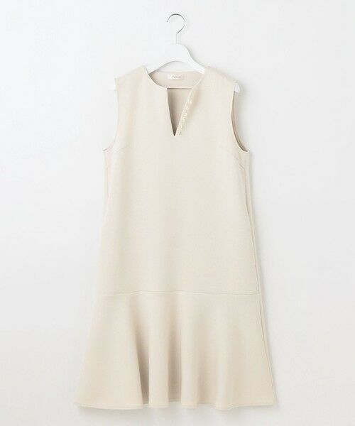 Feroux / フェルゥ ドレス | パール付きダンボール ジャンパースカート | 詳細3