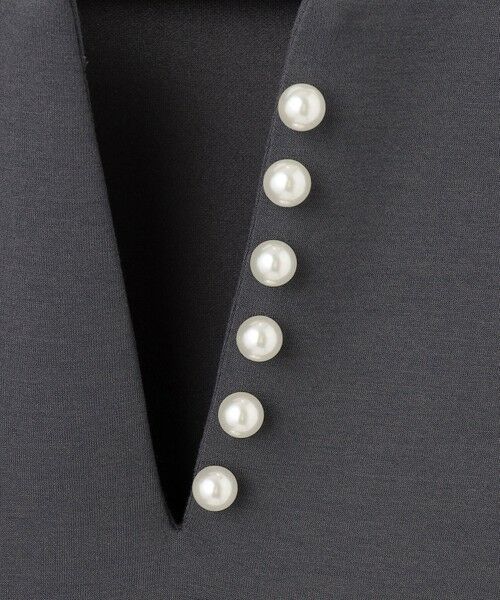 Feroux / フェルゥ ドレス | パール付きダンボール ジャンパースカート | 詳細13