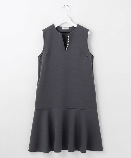 Feroux / フェルゥ ドレス | パール付きダンボール ジャンパースカート | 詳細11