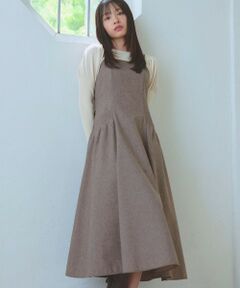 Feroux / フェルゥ ロング・マキシ丈スカート | バッグリボン ジャンパースカート