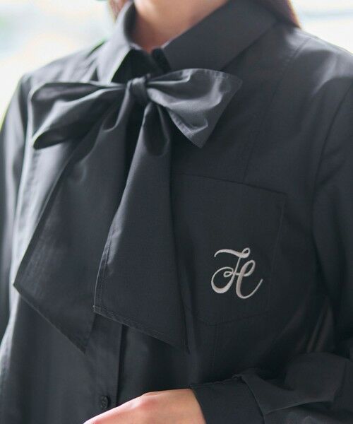 Feroux / フェルゥ ロング・マキシ丈ワンピース | 【2WAY】リボンタイシャツ ワンピース | 詳細3