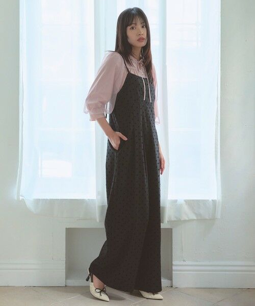 Feroux / フェルゥ サロペット・オールインワン | ドットフロッキー ロンパース | 詳細1