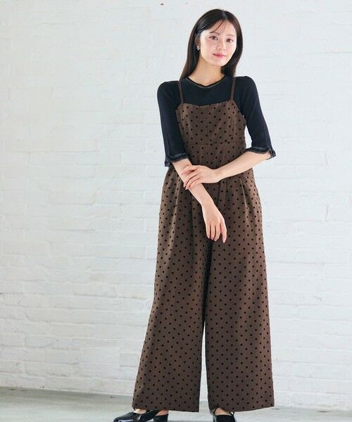 Feroux / フェルゥ サロペット・オールインワン | ドットフロッキー ロンパース | 詳細6