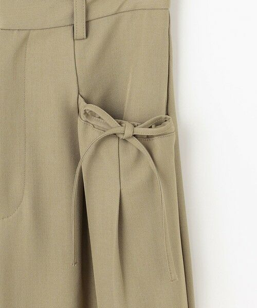 Feroux / フェルゥ その他パンツ | リボンディテール セミワイドパンツ | 詳細6