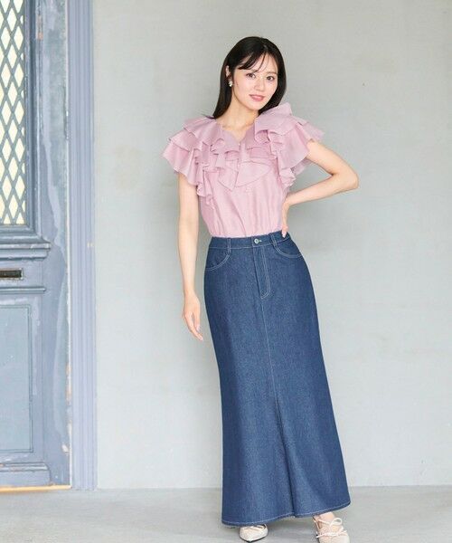 Feroux / フェルゥ ミニ・ひざ丈スカート | レースアップマーメイド スカート | 詳細3