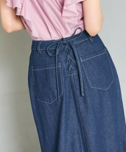 Feroux / フェルゥ ミニ・ひざ丈スカート | レースアップマーメイド スカート | 詳細4