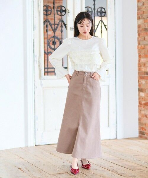 Feroux / フェルゥ ミニ・ひざ丈スカート | レースアップマーメイド スカート | 詳細14