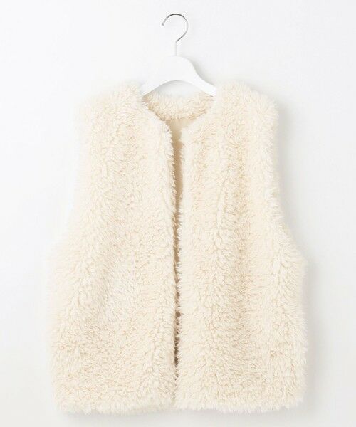 Feroux / フェルゥ ベスト | プードルファー ジレ | 詳細3