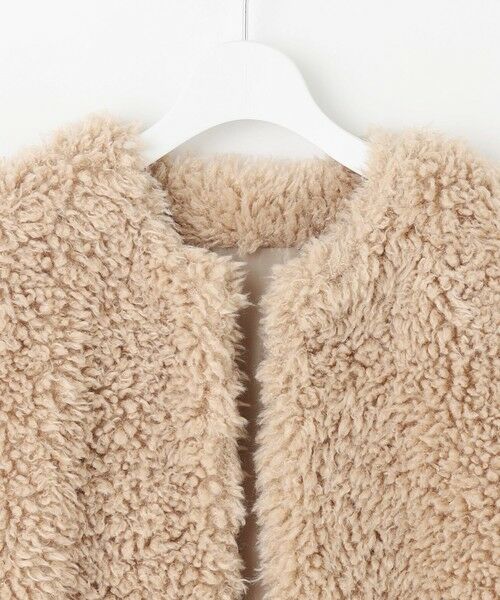 Feroux / フェルゥ ベスト | プードルファー ジレ | 詳細4