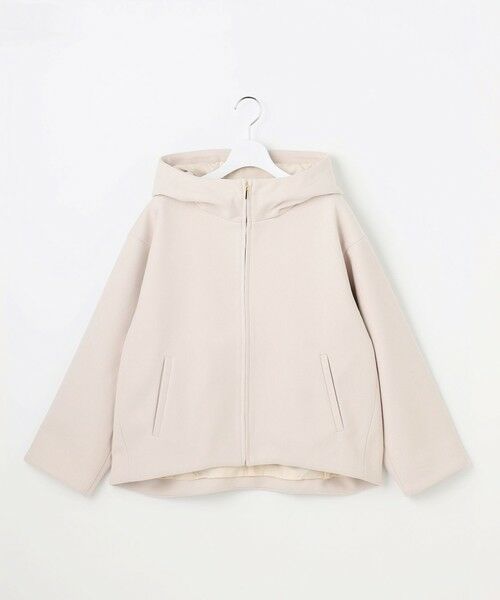 Feroux / フェルゥ その他アウター | フード付きコクーンショート コート | 詳細3