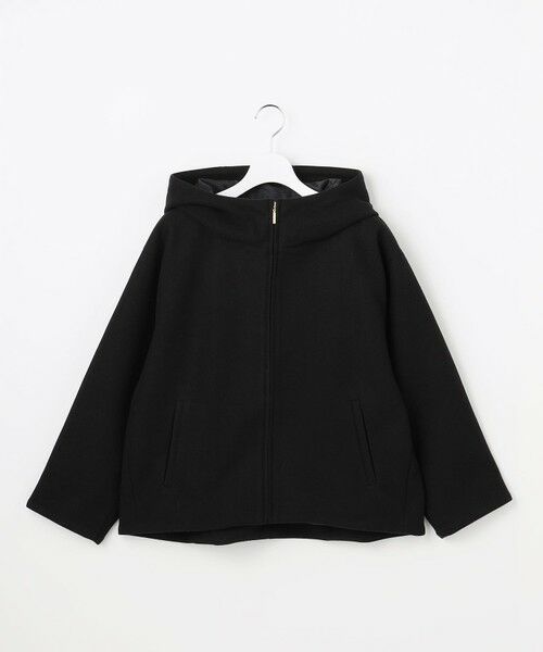 Feroux / フェルゥ その他アウター | フード付きコクーンショート コート | 詳細19