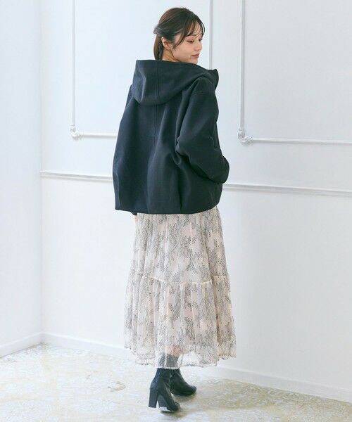 Feroux / フェルゥ その他アウター | フード付きコクーンショート コート | 詳細17