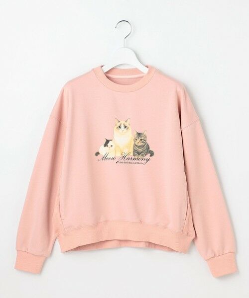 Feroux / フェルゥ スウェット | 【猫カフェMOCHAコラボ】猫ちゃんプリント トレーナー | 詳細19