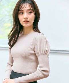 Feroux / フェルゥ ニット・セーター | パフスリーブ ニット プルオーバー