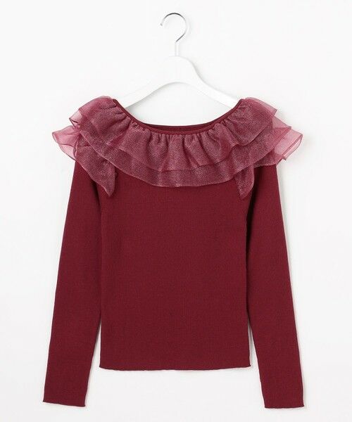 Feroux / フェルゥ ニット・セーター | 襟フリル ニット | 詳細7