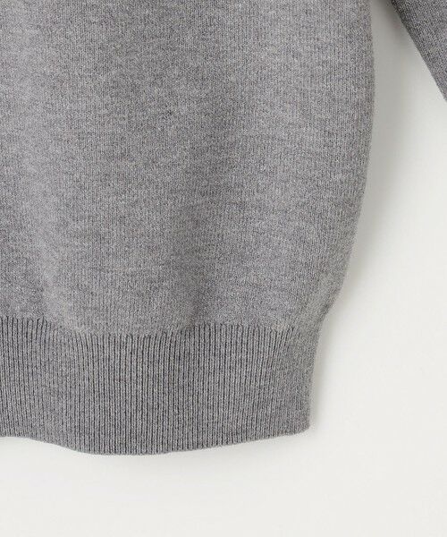 Feroux / フェルゥ ニット・セーター | 【猫カフェMOCHAコラボ】しらたまくん刺繍 ニット | 詳細8