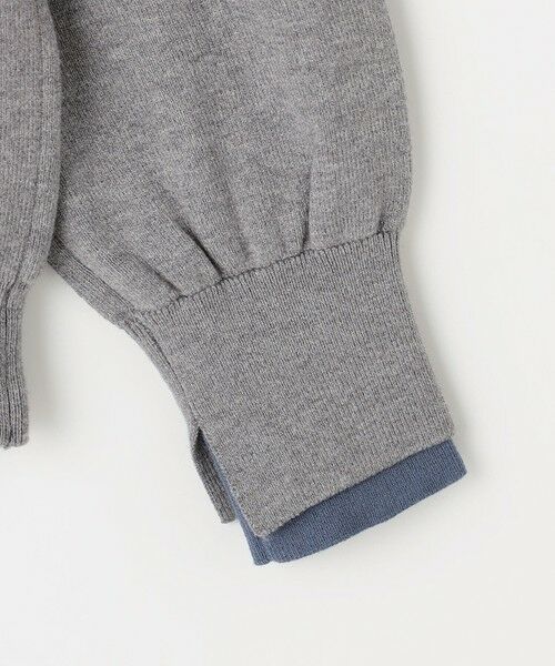 Feroux / フェルゥ ニット・セーター | 【猫カフェMOCHAコラボ】しらたまくん刺繍 ニット | 詳細10