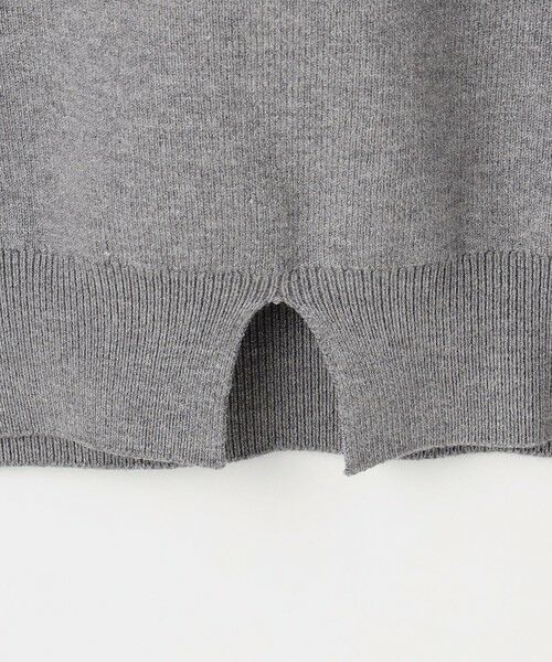 Feroux / フェルゥ ニット・セーター | 【猫カフェMOCHAコラボ】しらたまくん刺繍 ニット | 詳細11