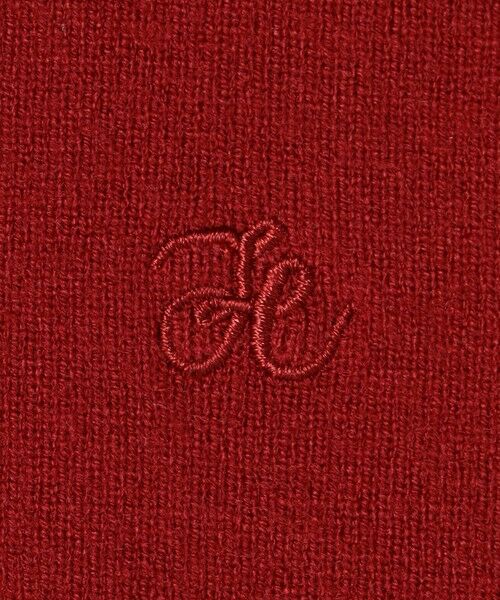 Feroux / フェルゥ カーディガン・ボレロ | 胸元刺繍パールニット カーディガン | 詳細10