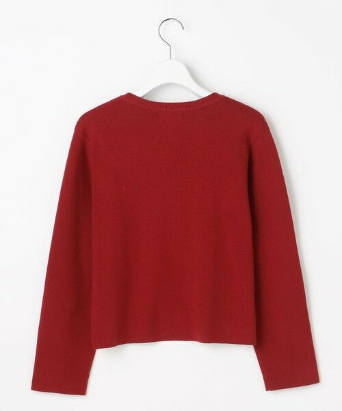 Feroux / フェルゥ カーディガン・ボレロ | 胸元刺繍パールニット カーディガン | 詳細14