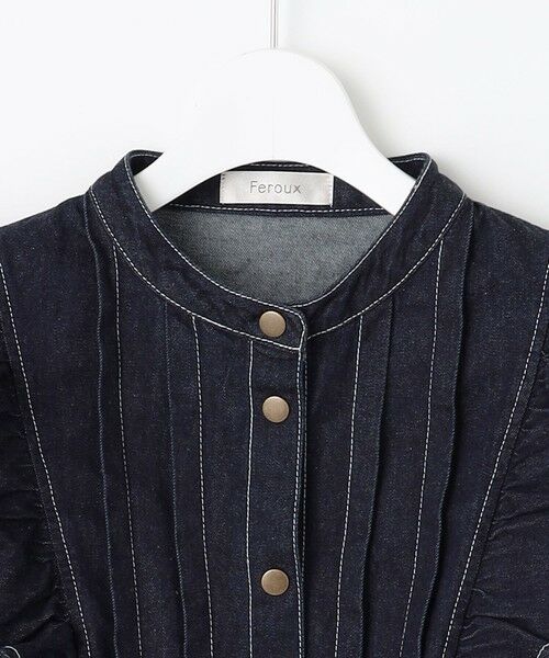 Feroux / フェルゥ ロング・マキシ丈ワンピース | デニムミディ ワンピース | 詳細5