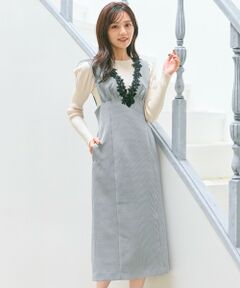 Feroux / フェルゥ ロング・マキシ丈スカート | 美シルエットレース ジャンパースカート