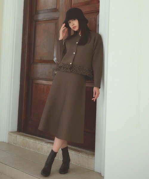 Feroux / フェルゥ セットアップ | フリル ニット セットアップ | 詳細1