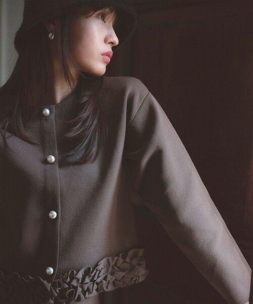 Feroux / フェルゥ セットアップ | フリル ニット セットアップ | 詳細3