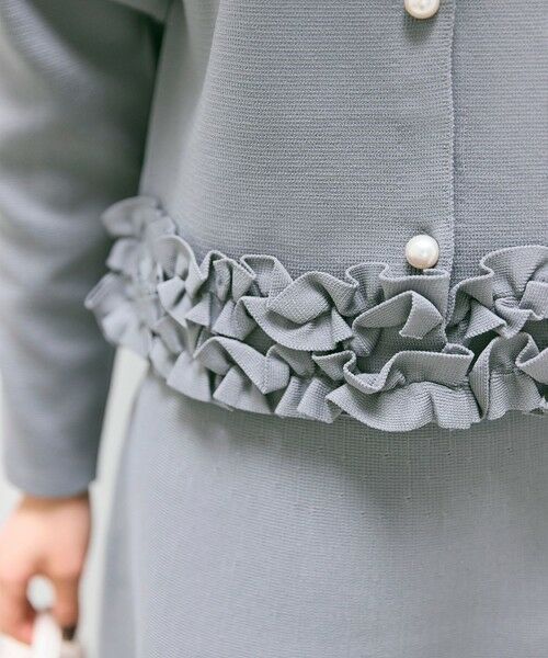 Feroux / フェルゥ セットアップ | フリル ニット セットアップ | 詳細29
