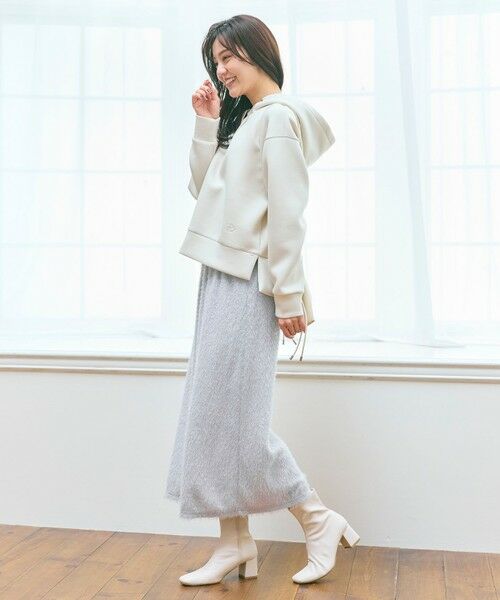 Feroux / フェルゥ ミニ・ひざ丈スカート | シャギーナロー スカート | 詳細13