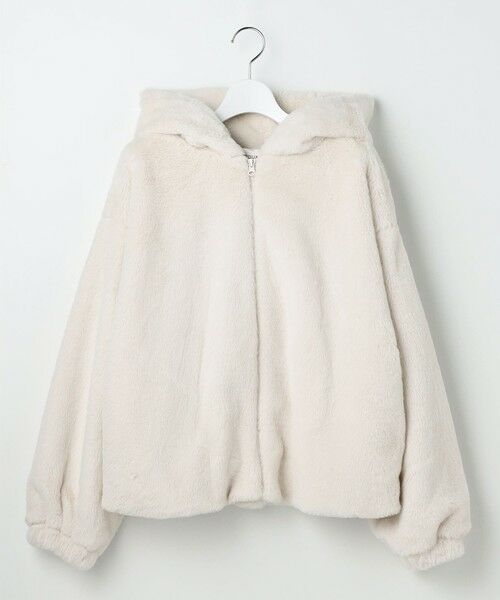 Feroux / フェルゥ その他アウター | フード付きフェイクファー パーカー | 詳細4