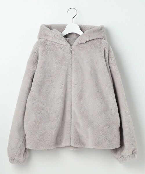 Feroux / フェルゥ その他アウター | フード付きフェイクファー パーカー | 詳細8