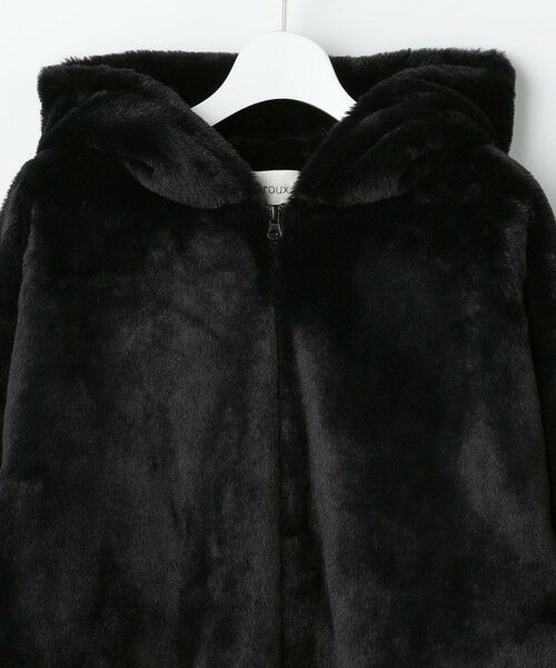Feroux / フェルゥ その他アウター | フード付きフェイクファー パーカー | 詳細12