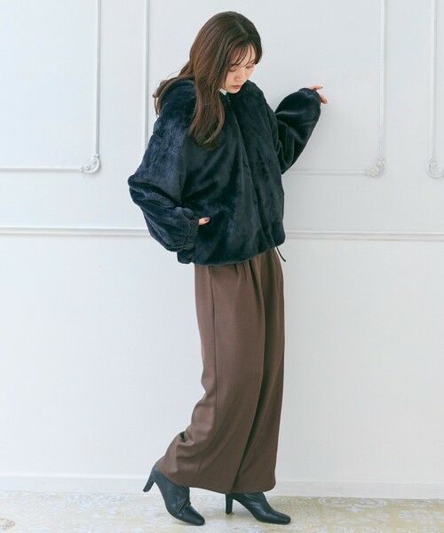 Feroux / フェルゥ その他アウター | フード付きフェイクファー パーカー | 詳細10