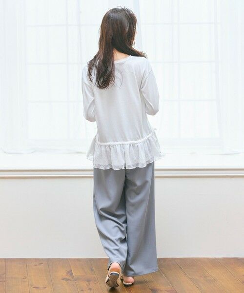 Feroux / フェルゥ カットソー | フリルぺプラム カットソー | 詳細12