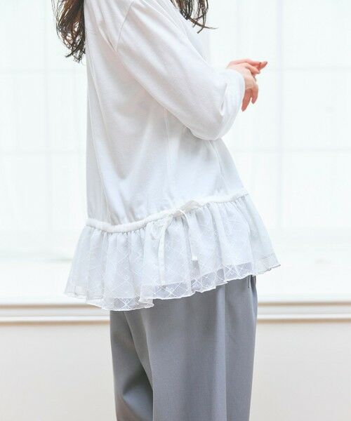 Feroux / フェルゥ カットソー | フリルぺプラム カットソー | 詳細13