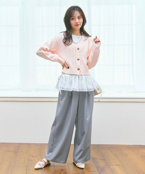 Feroux / フェルゥ カットソー | フリルぺプラム カットソー | 詳細14