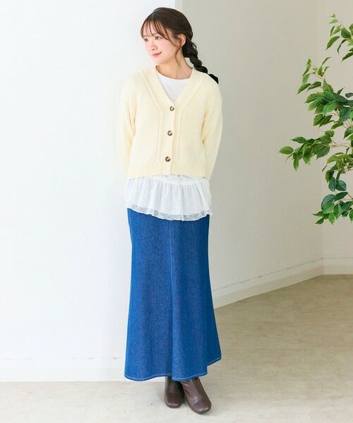 Feroux / フェルゥ カットソー | フリルぺプラム カットソー | 詳細15