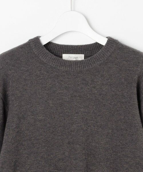 Feroux / フェルゥ ニット・セーター | クルーネックニット プルオーバー | 詳細9