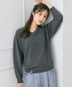 Feroux / フェルゥ ニット・セーター | Vネックニットプルオーバー